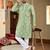  pista embroidered  silk only men's kurta