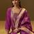 Women's festive pink cotton blend jacquard straight kurta with solid pant and silk jacquard dupatta set