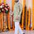 Wedding chiku embroidered  silk men's short kurta only
