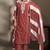 Maroon pure cotton schiffli embroidered straight kurta set with cotton pants & najmin chiffon dupatta