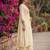 White pure cotton embroidered kurta set with dupatta