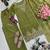 mehendi silk blend embroidered sequin kurta palazzo with dupatta