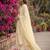 White pure cotton embroidered kurta set with dupatta
