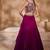 Wine Embellished Raw Silk Indo Western Lehenga Set