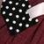 Black polka dot glitter knit fit & flare girls dress