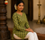 LIGHT GREEN  REYON WITH DIGITAL PRINTED STYLISH WEAR KURTI 