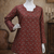 MAROON  REYON WITH DIGITAL PRINTED STYLISH WEAR KURTI 