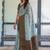 Sea green soft silk blend banarasi jacuard work designer party wear saree with unstitched blouse piece
