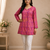 PINK RAYON DIGITAL PRINTED KURTI 
