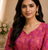 PINK RAYON DIGITAL PRINTED KURTI 