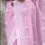 Babypink soft cotton spun designer party wear saree with unstitched blousea piece