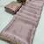 Onion   soft  japan satin saree embroidery work designer party wear saree with embroidery unstitched blouse piece