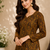 YELLOW  REYON WITH DIGITAL PRINTED STYLISH WEAR KURTI 