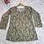 CREAM  REYON WITH DIGITAL PRINTED STYLISH WEAR KURTI 