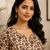 CREAM Rayon DIGITAL PRINTED KURTI 