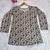 CREAM Rayon DIGITAL PRINTED KURTI 