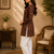 MAROON  REYON WITH DIGITAL PRINTED STYLISH WEAR KURTI 