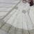 Pure natural vichitra silk anarkali gown with sequence work & dupatta
