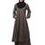 2 Piece Women Abaya Burqa Dress  Sided Pocket