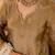 Designer olive gold simmar chanderi silk embroidered kurta set with organza dupatta