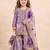 New kids trendy heavy embroidery sequence work kurta set