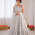 light grey jatan silk thread sequin lehenga choli set