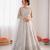 light grey jatan silk thread sequin lehenga choli set