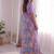  viscose crunchy silk blend saree with floral embroidery fancy lace border & swarovski diamond work