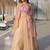 Stunning Cream Organza Lehenga With Bead Work Choli And Shrug