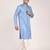 Men's self embossed designer cotton kurta