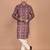 Men's ethnic motifs cotton printed kurta