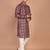 Men's ethnic motifs cotton printed kurta