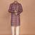 Men's ethnic motifs cotton printed kurta