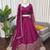 purple jatan silk thread sequin lehenga choli set