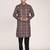 Men's ethnic motifs cotton printed kurta