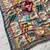 Multi Color Printed And Mirror Work Silk Blend Saree