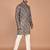 Men's  paisley print cotton kurta