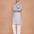 Men's  paisley print cotton kurta