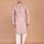 Men's  paisley print cotton kurta