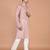 Men's  paisley print cotton kurta