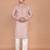 Men's  paisley print cotton kurta