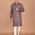 Men's traditional patola printed cotton kurta