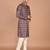 Men's traditional patola printed cotton kurta