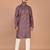 Men's floral printed cotton straight  kurta