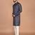 Men's  paisley print cotton kurta
