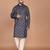 Men's  paisley print cotton kurta