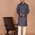 Men's  paisley print cotton kurta