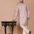 Men's cotton straight printed kurta
