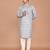 Men's cotton straight printed kurta