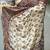Crem Color Printed And Mirror Work Silk Blend Saree